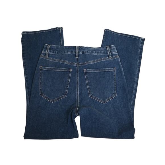 Express Women's Cropped Flare High Rise Ultra Hyper Stretch Jean - Picture 5 of 11